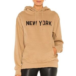 Brown New York Revolve Hoodie